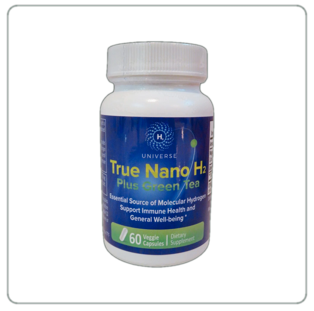 True Nano H₂ with Green Tea 60 capsules